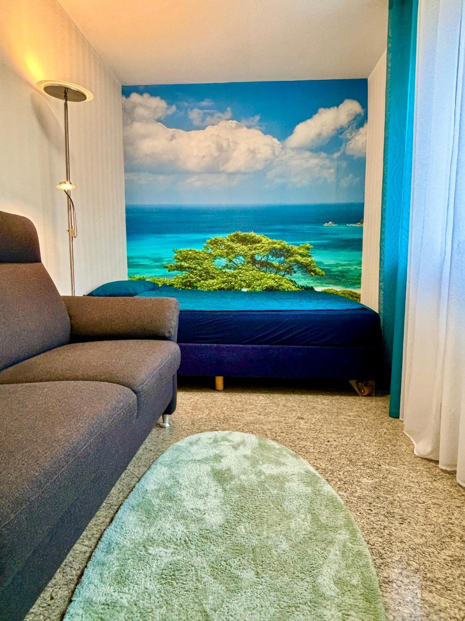 Wolkenzimmer Mit 140 Cm Bett Im Erdgeschoss Seligenstadt Dış mekan fotoğraf
