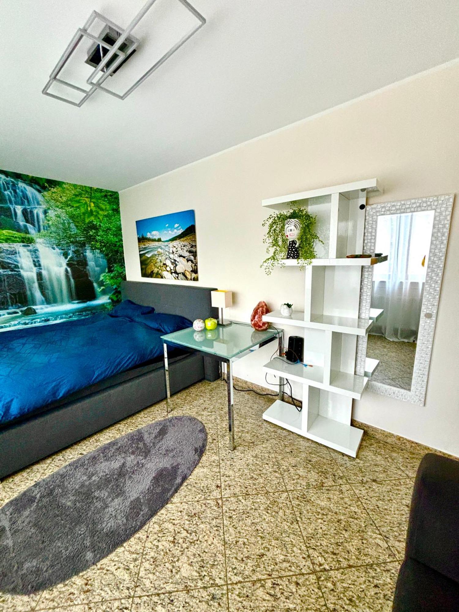 Wolkenzimmer Mit 140 Cm Bett Im Erdgeschoss Seligenstadt Dış mekan fotoğraf