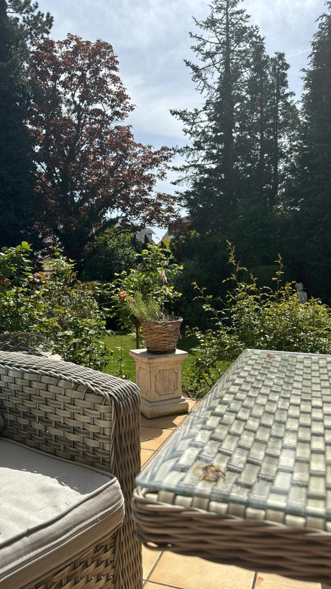 Wolkenzimmer Mit 140 Cm Bett Im Erdgeschoss Seligenstadt Dış mekan fotoğraf
